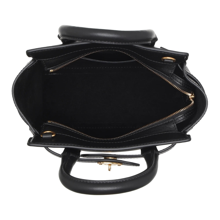 Mulberry Micro Zipped Bayswater Black Satchel