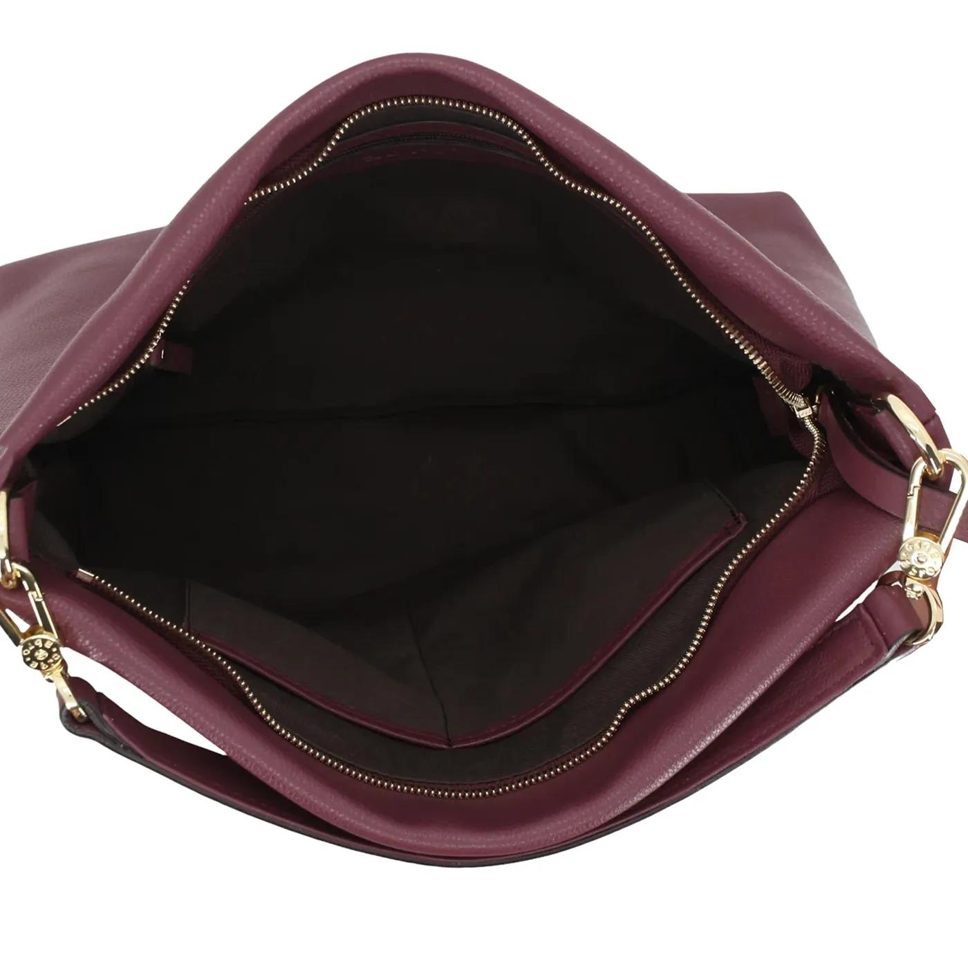 Thumbnail - Abro Hobo Bags - Beutel KAIA - Gr. unisize - in Rot - für Damen
