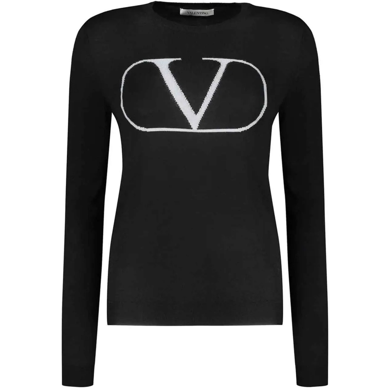 Valentino Garavani T-Shirt Valentino Garavani Sweater schwarz