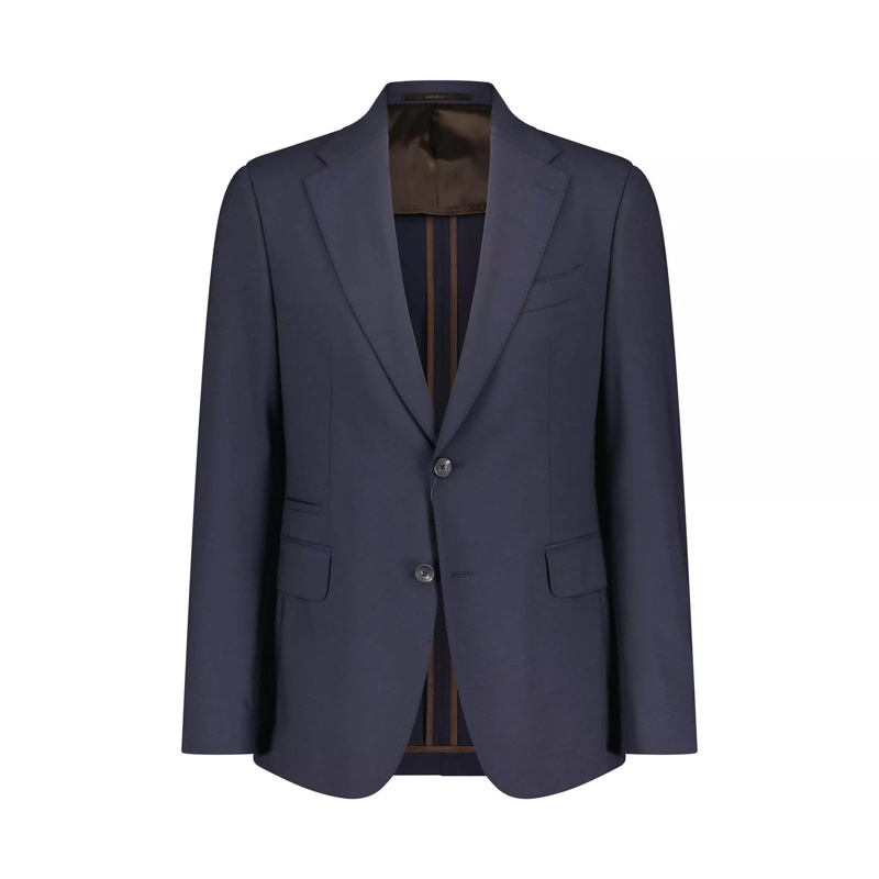 windsor. Anzugjacke Sakko Sono aus Schurwolle Blau(Image 4)