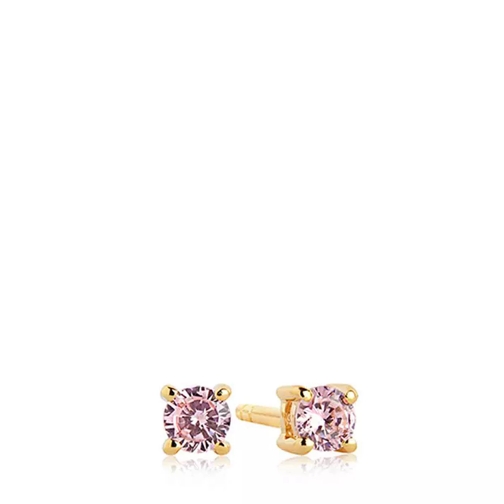 Sif Jakobs Jewellery Princess Piccolo Earrings 18K Yellow Gold Plated Clou d'oreille