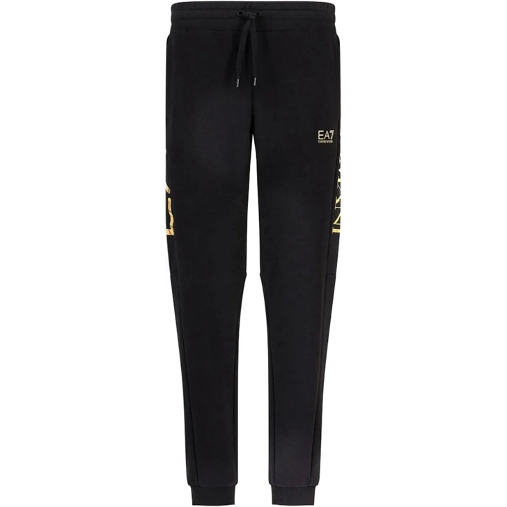 Armani joggers black clearance