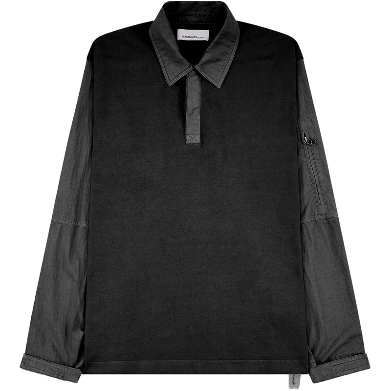 Oamc Polohemd Polo Flight Nera schwarz