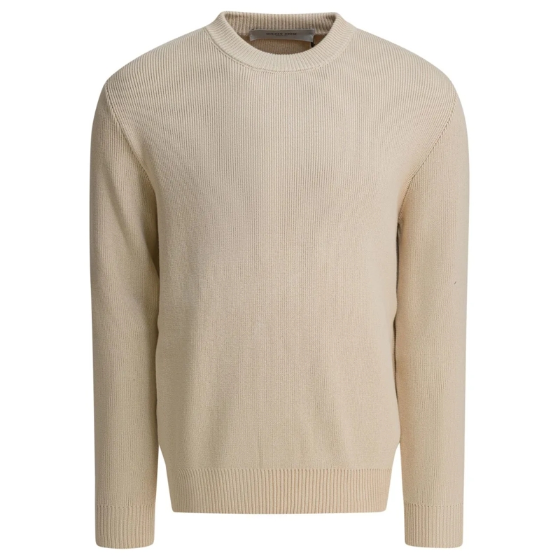 Golden Goose Trui Golden Crewneck Sweater Neutrals