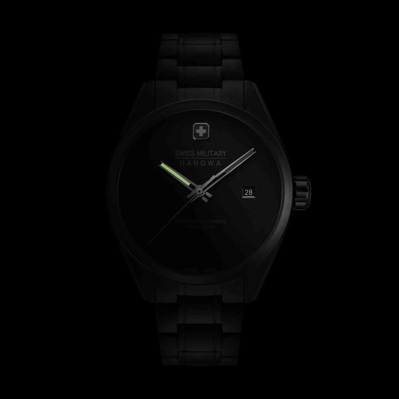 Swiss Military Hanowa Automatikuhr Quarzuhr Pioneer schwarz(Image 6)