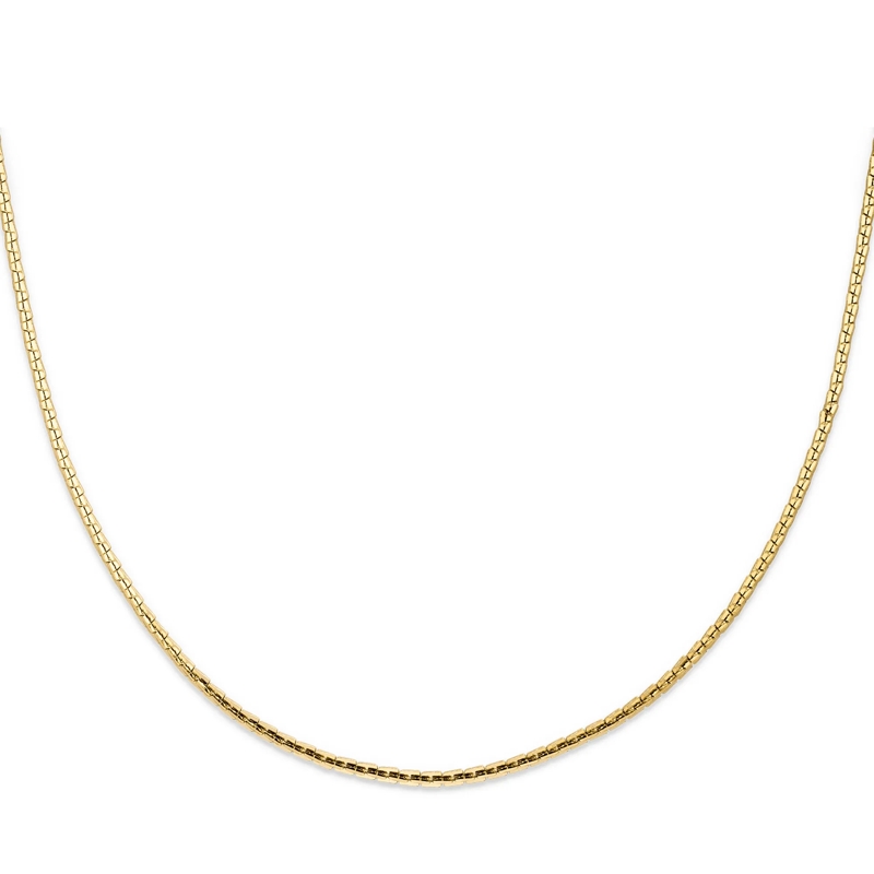 Copenhagen Mittellange Halskette Edelstahl Fine Edgy gold