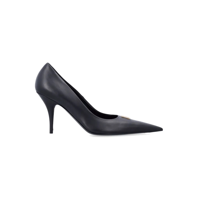 Balenciaga Pumps Avenue Bb Leather Pumps Black