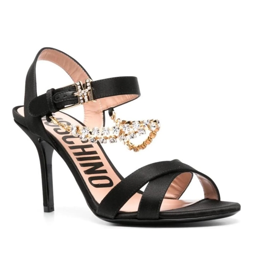 Moschino Claquette Sandals Black schwarz