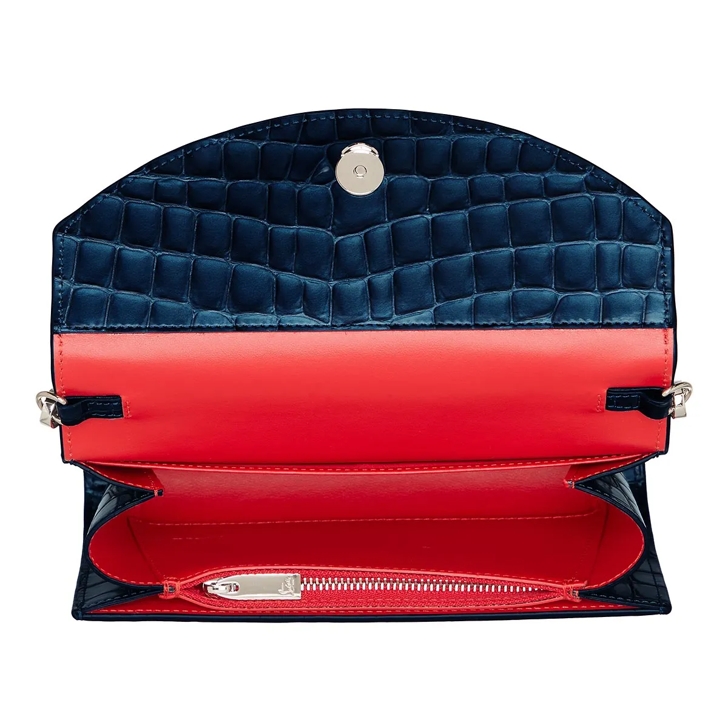 Christian Louboutin Loubi54 Clutch Bag Denim Clutch