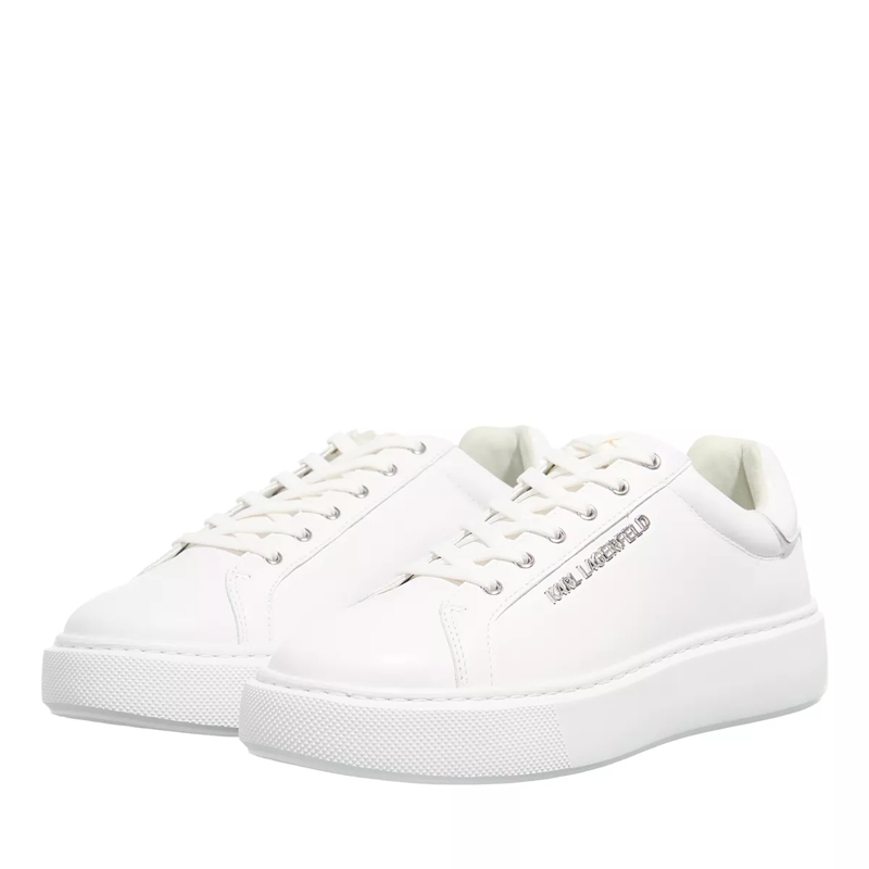 Karl Lagerfeld Low-Top-Sneaker Maxi Kup Lo Lace Iii White Lthr