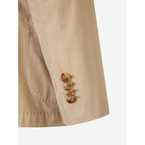 Boglioli Vestes en duvet Straight Cotton Blazer beige (Image 5)