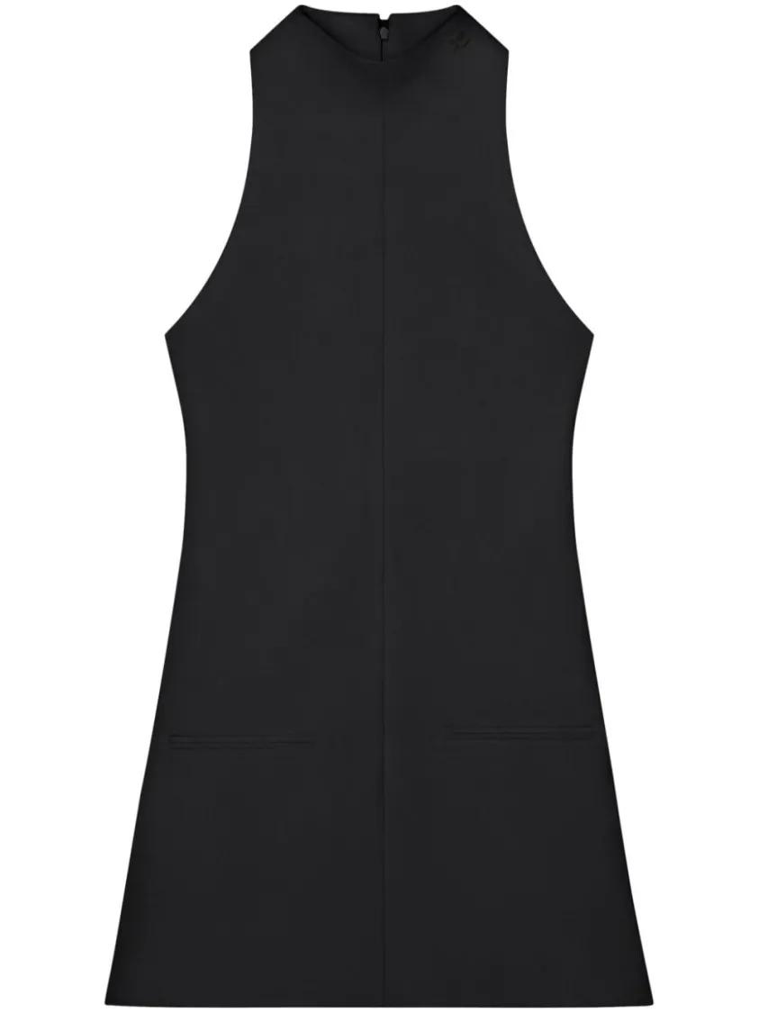 Courrèges - Dress With Pockets - Größe 40 - schwarz