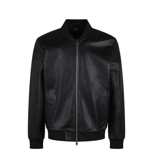 Brian Dales Leather Jacket Black 