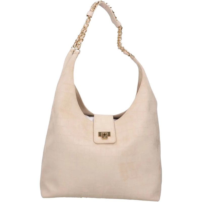 Elisabetta Franchi Tote Bags Yellow gelb