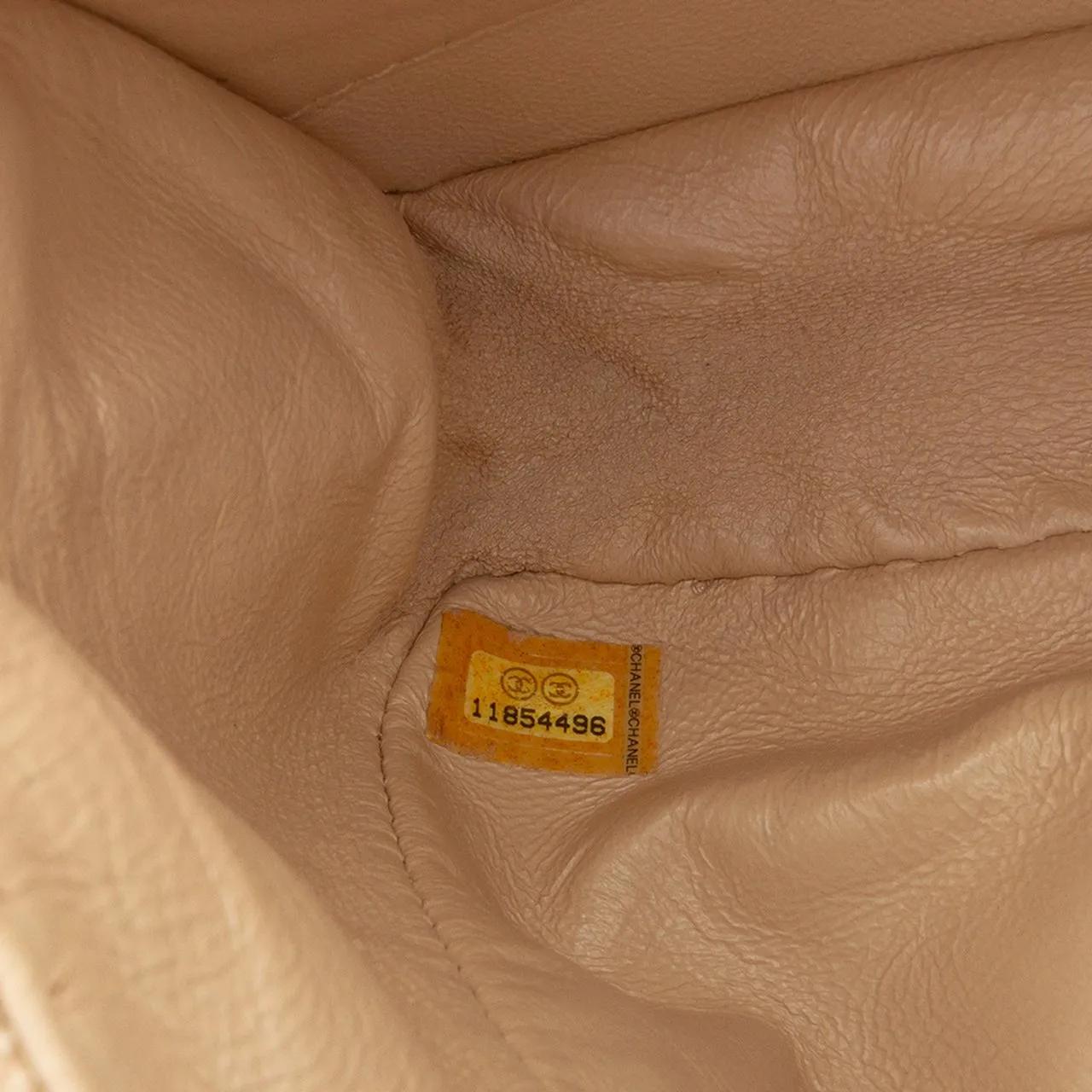 Thumbnail - Chanel Hobo Bags - Medium Classic Canvas Lambskin Trimmed Double Flap - Gr. unisize - in Braun - für Damen