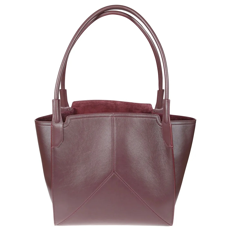 Victoria Beckham Tote Small Victoria Tote Burgundy