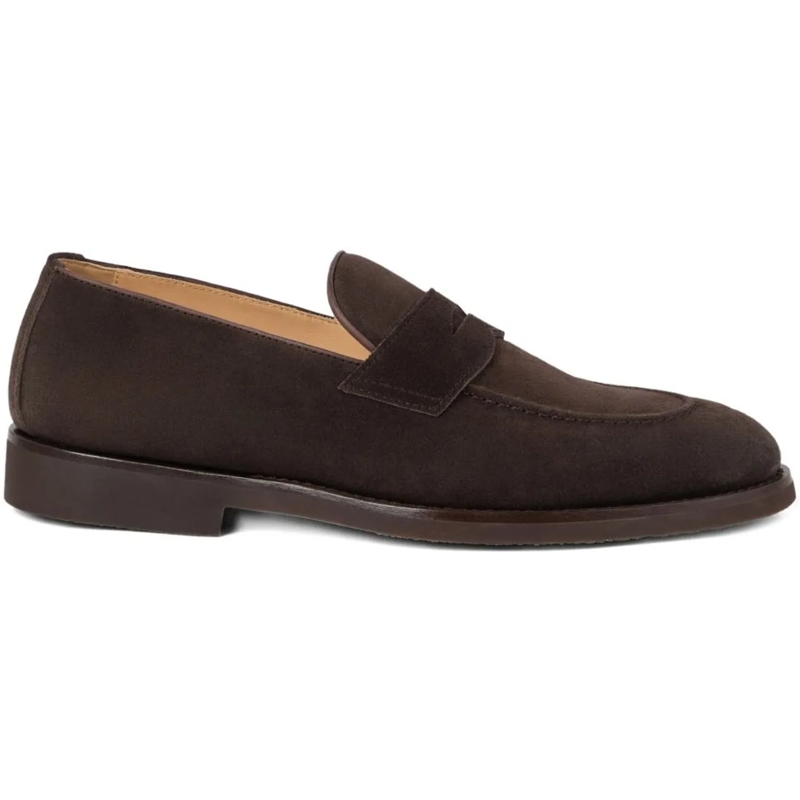 Brunello Cucinelli Loafer Flat Shoes Black schwarz