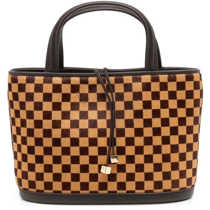 Louis Vuitton Tote Damier Sauvage Impala braun