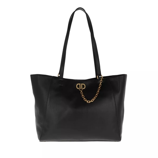 DKNY Linton Brushed Tote Bag Black/Gold Fourre-tout
