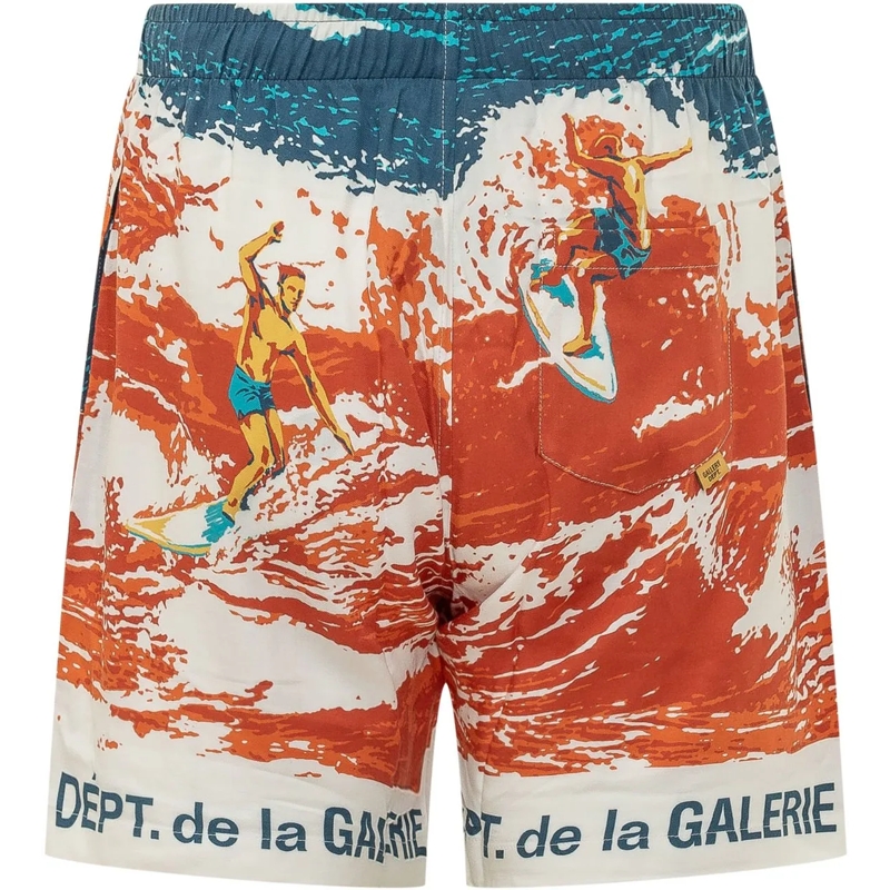 Gallery Dept. Shorts Bermuda Surf Zuma con Stampa Grafica mehrfarbig(Image 2)