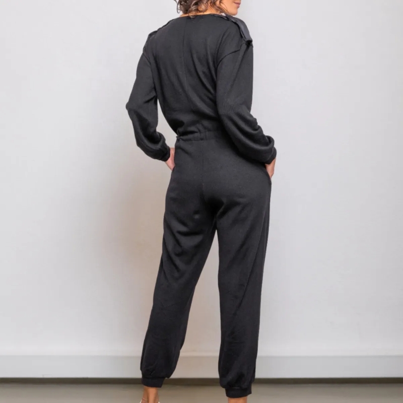Helene Galwas Jumpsuit Jumpsuit CLARA schwarz(Image 3)