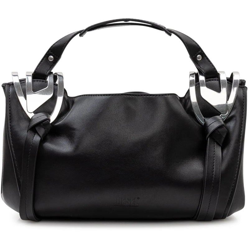 Diesel Fourre-tout Borsa Knot D con Manico Superiore schwarz