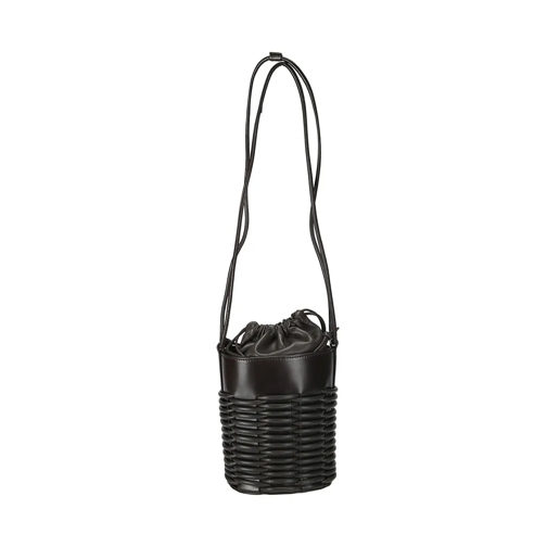 Hereu Bucket Bag Woven Design Bucket Bag Brown