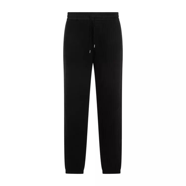 Saint Laurent - Black Cotton Jogging Pants - Größe XL - black