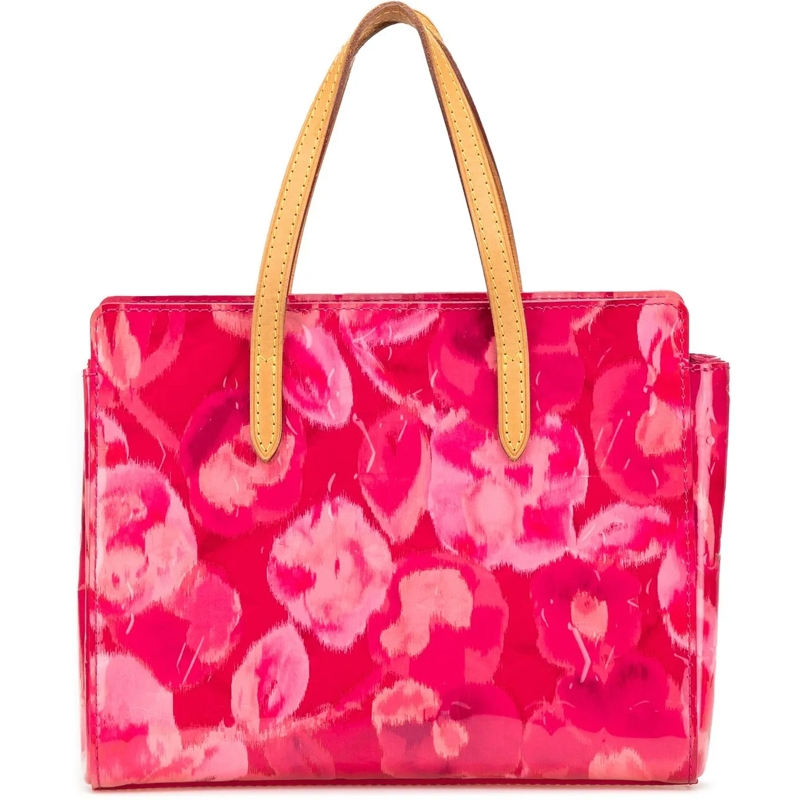 Louis Vuitton Tote Monogram Vernis Ikat Catalina BB rose