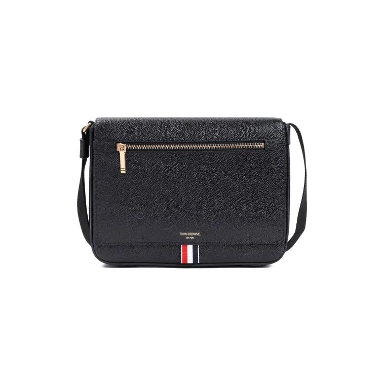 Thom Browne Shopper - Pebble Grain Reporter Bag - Gr. unisize - in Schwarz - für Damen