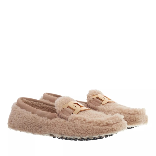Tod's City Gommino Driving Shoes Sheepskin Tabacco Conducteur