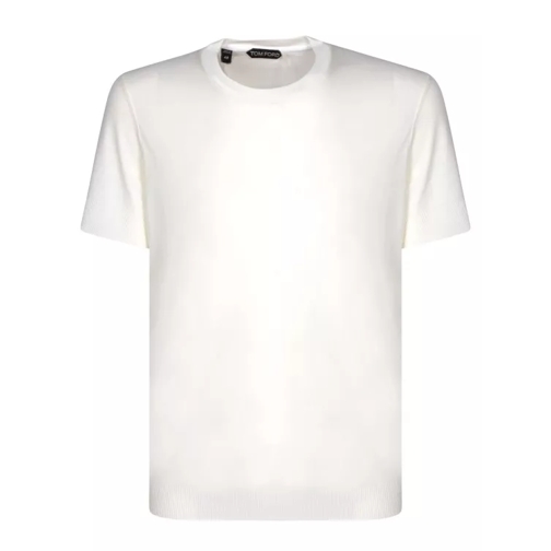 Tom Ford Cotton Blend T-Shirt White 