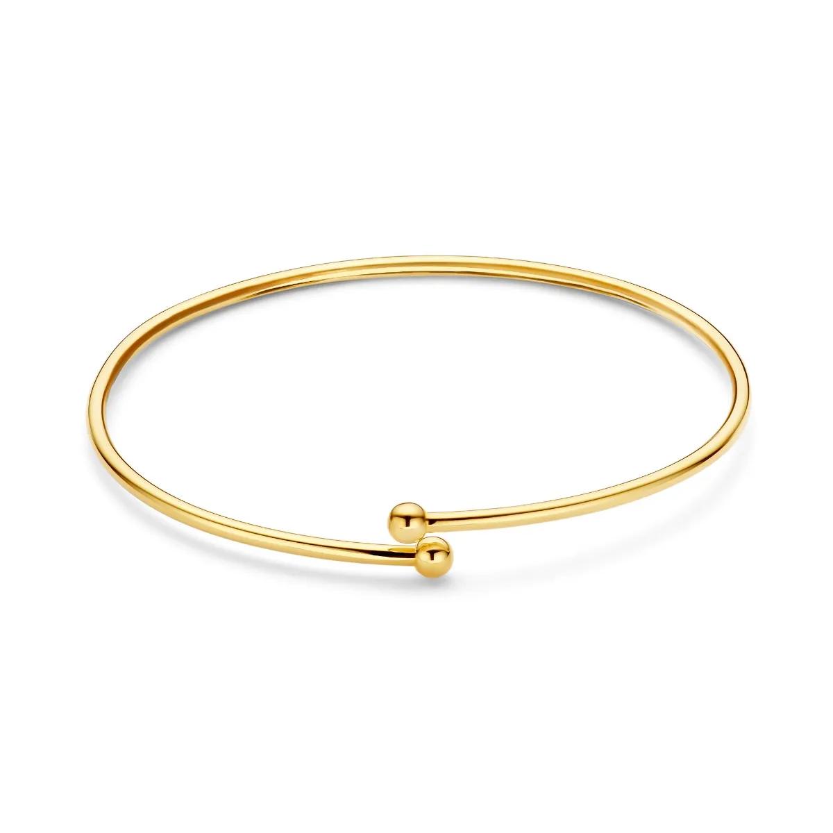 Isabel Bernard Armbänder - Isabel Bernard Monceau Mirell 14-carat gold bangle - Gr. ONE SIZE - in Gold - für Damen