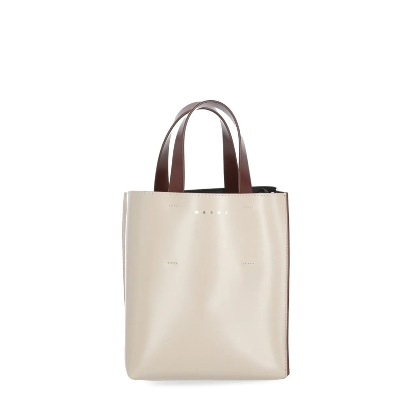 Marni Tote Bags Beige beige(Image 3)