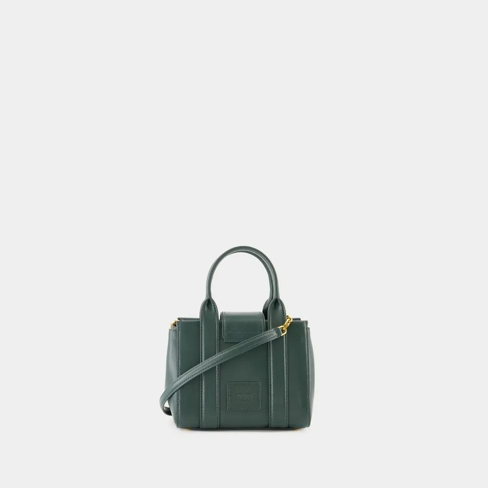 Marc Jacobs Totes & shoppers The Crossbody Shopper Bag Leather Green in groen
