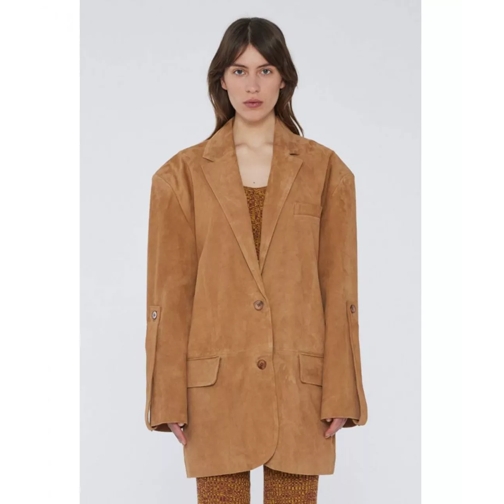 Remain REMAIN Wildlederblazer, oversized mehrfarbig 