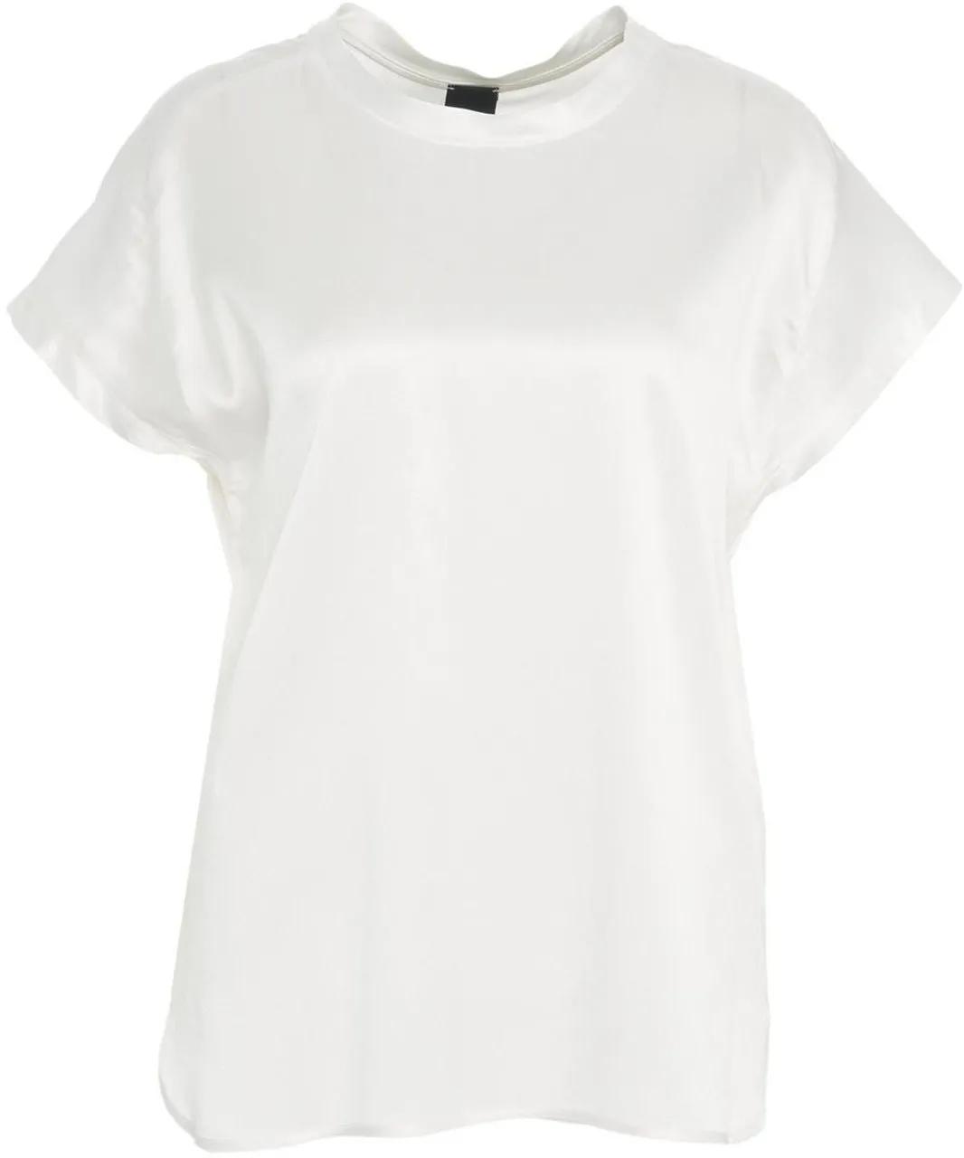 Tシャツ・カットソー PINKO 100100 A2JR Shirts T-shirt in silk 'Farida' Pinko T-shirt in silk 'Farida' weiß | T-shirts