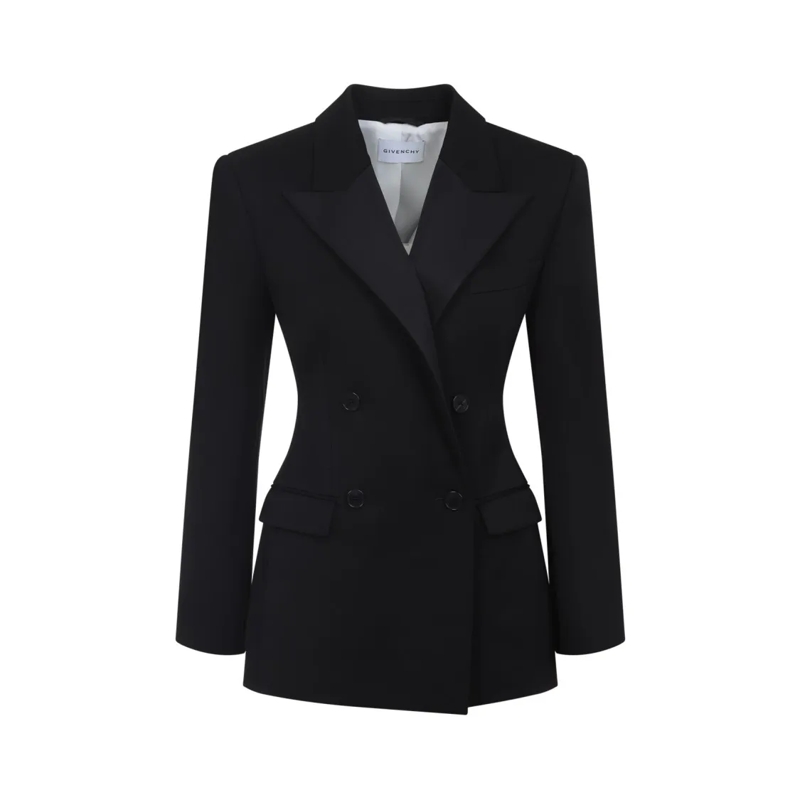 Givenchy Blazer Classic Wool Jacket Black