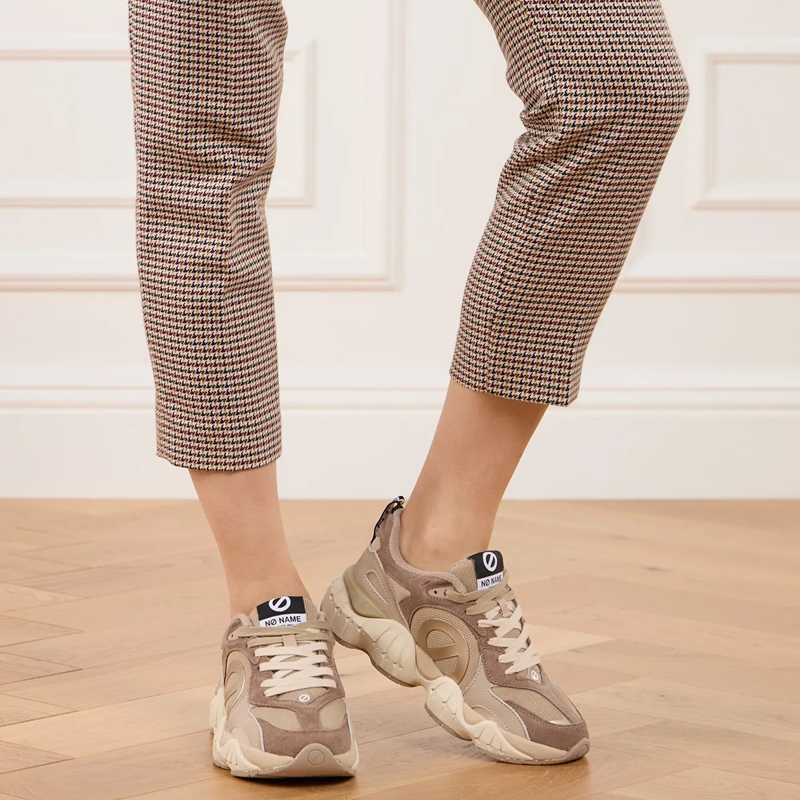 No Name Low-Top-Sneaker Krazee Runner W Moka/Taupe/Taupe(Image 4)