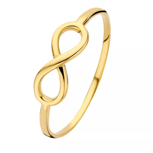 BELORO Della Spiga Felicia 9 karat ring  with infinity si Gold Anello