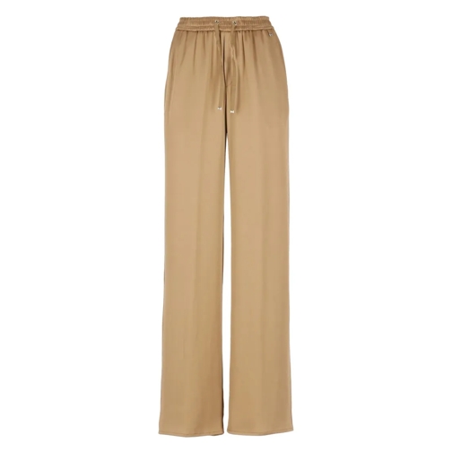 Herno  Satin Pants Brown