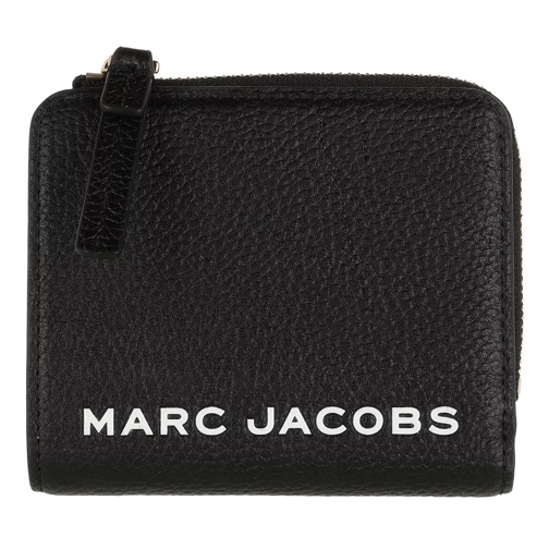 Marc Jacobs The Bold Mini Compact Wallet Black Bi-Fold Portemonnee