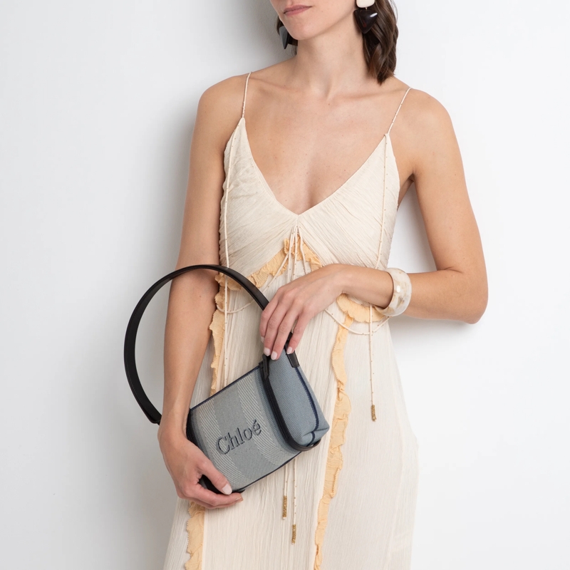 Chloé Schultertasche Carry Shoulderbag Blue(Image 2)