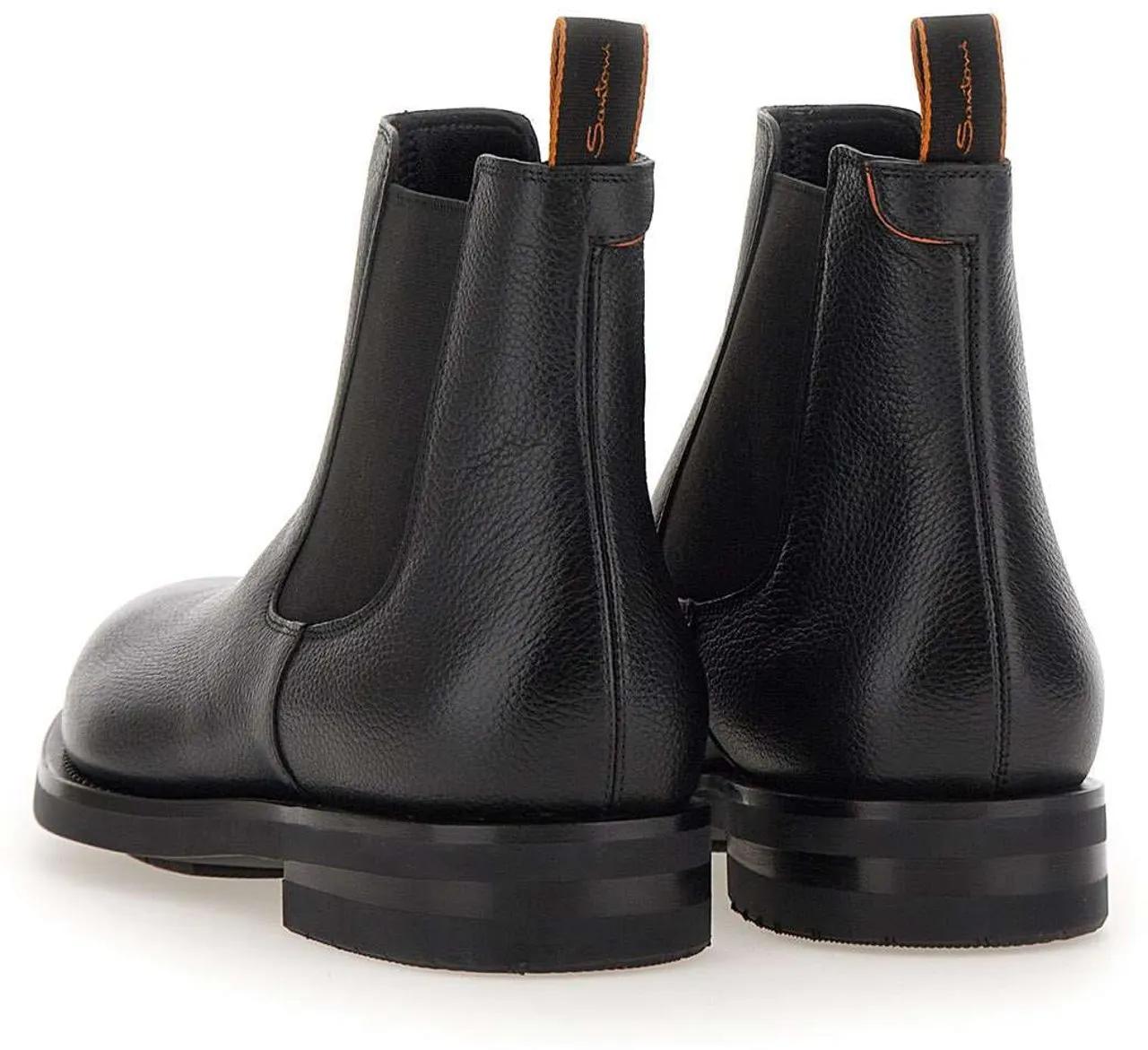 Thumbnail - Santoni Stiefel - Leather boot - Gr. UK_8_5 - in Schwarz - für Damen