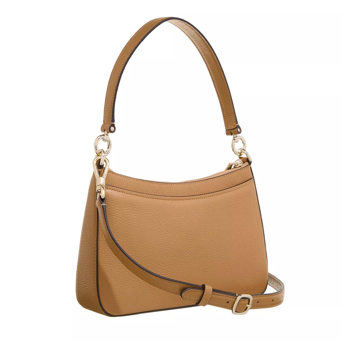 Thumbnail - Kate Spade New York Pochettes - Hudson Pebbled Leather Convertible Crossbody - Gr. unisize - in Braun - für Damen