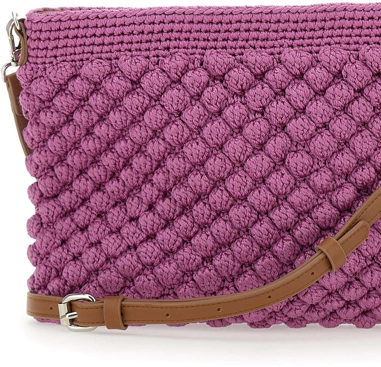 Gianni Chiarini Clutches Bags Pink in poeder roze