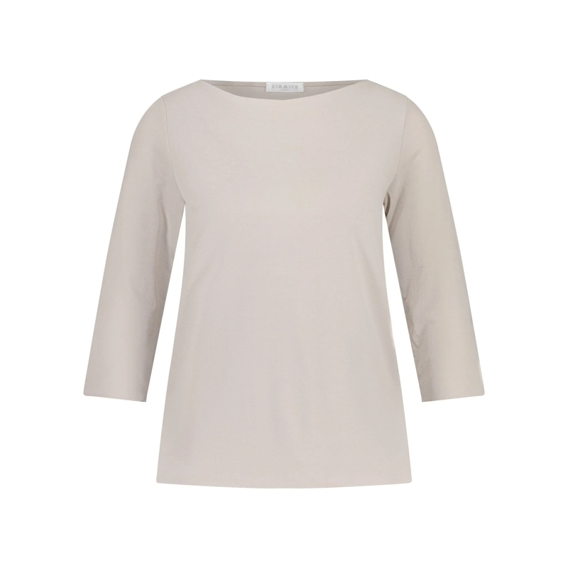 Kimmich Trikot T-shirt à manches 3/4 Shirt aus Viskose-Crêpe weiß(Image 7)