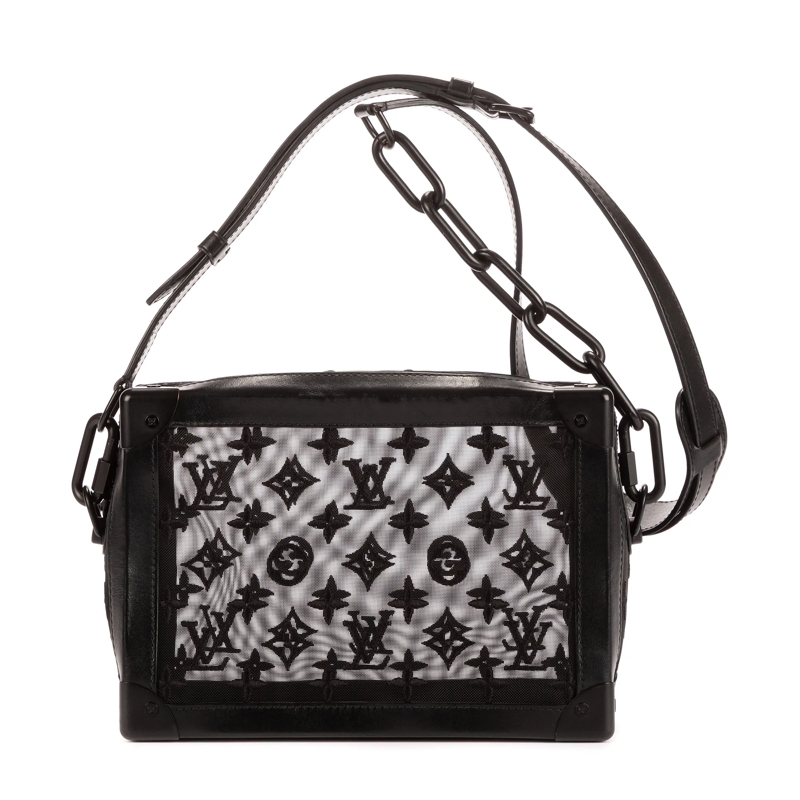 Louis Vuitton Crossbody Bag Soft Trunk Mesh 2019 Collection schwarz