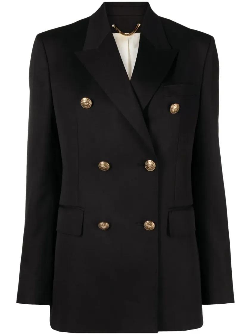 Golden Goose - Double-Breasted Virgin-Wool Blazer - Größe 42 - schwarz