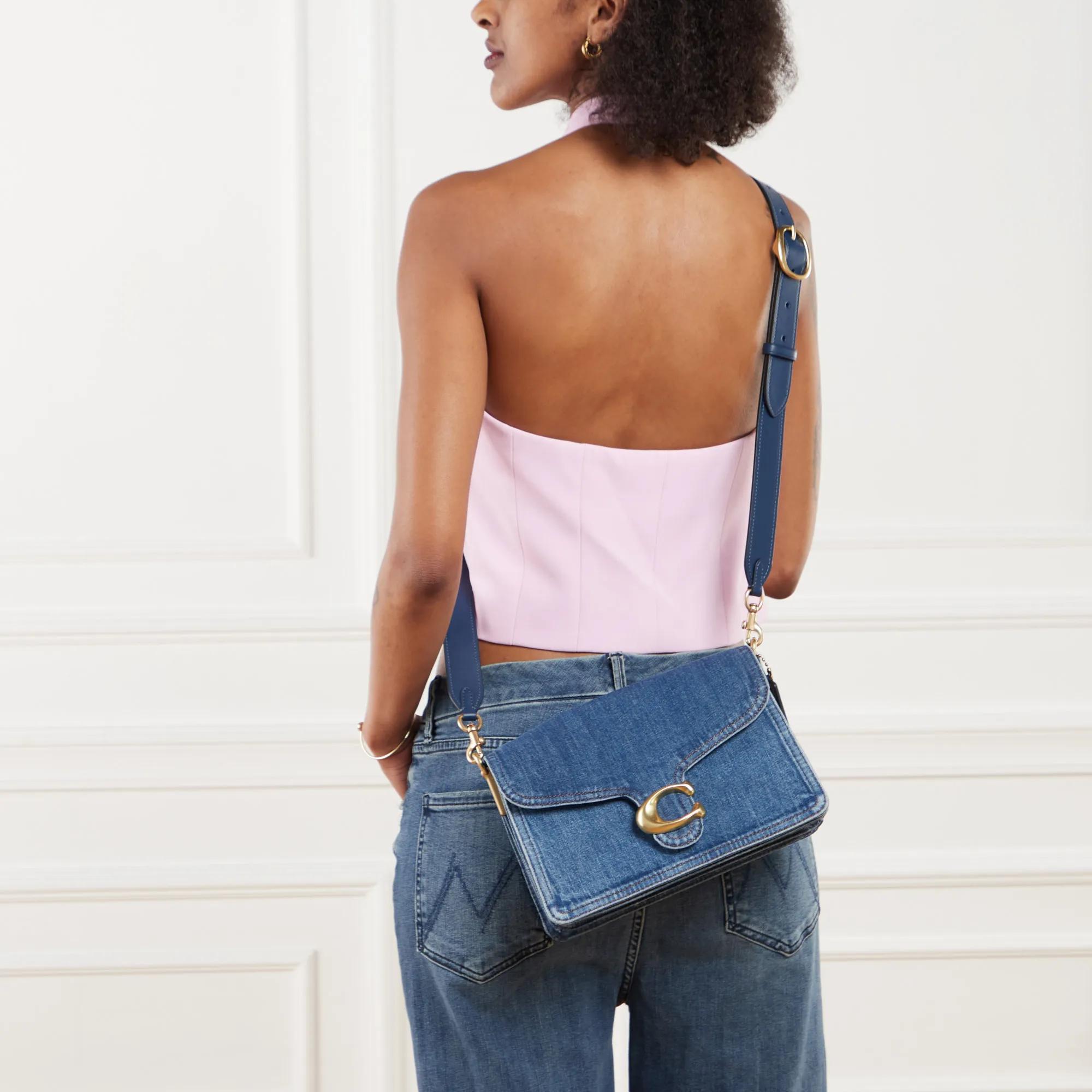 Coach Hobo bags Wsh Dnm Chain Tby;B4 Rho in blauw